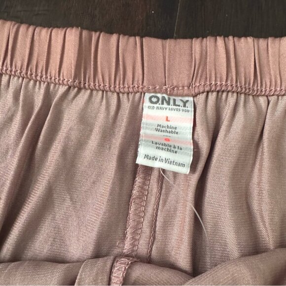 NWT OLD NAVY Blush Pink Women's Sleepwear Set L comfy coquette lounge - Picture 3 of 5